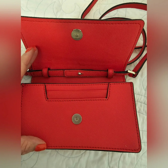 Kate Spade Cameron Street Red Crossbody Mini Handbag - Picture 4 of 7